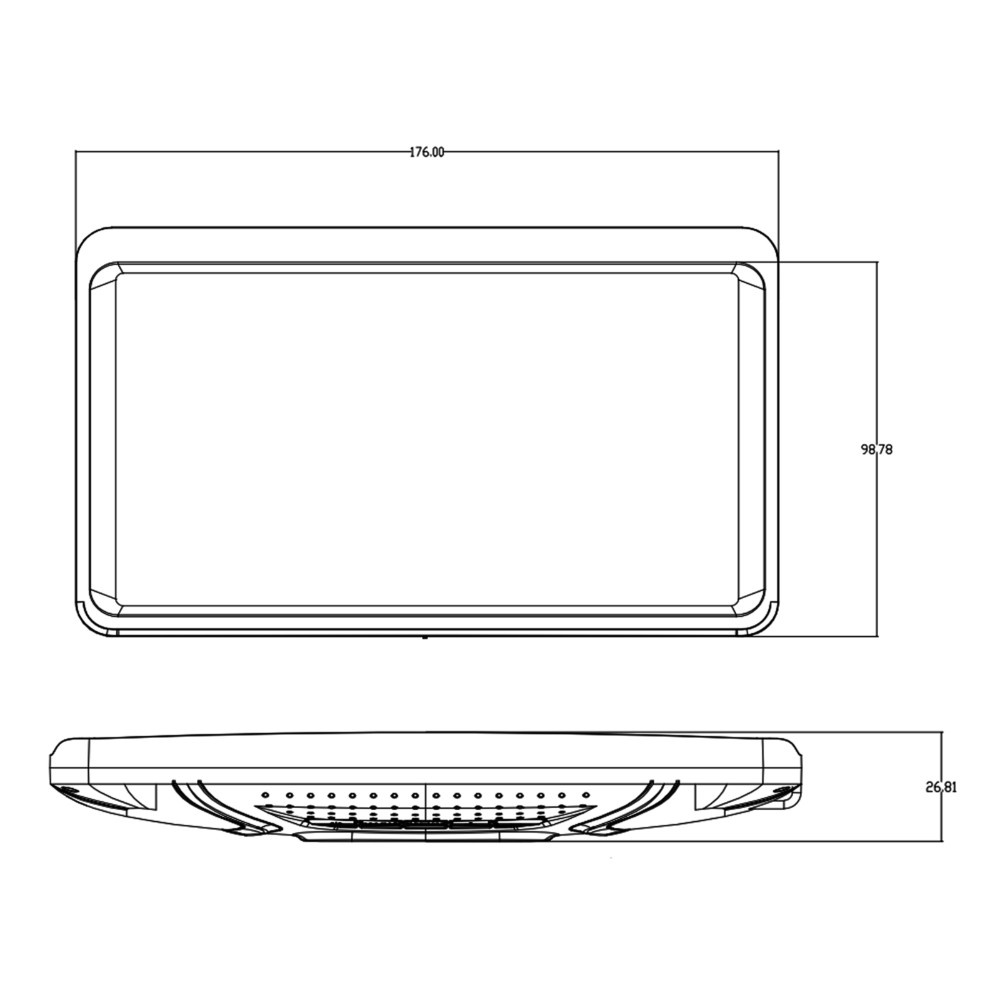 Rückfahrkamera- und Monitor-Kit 7