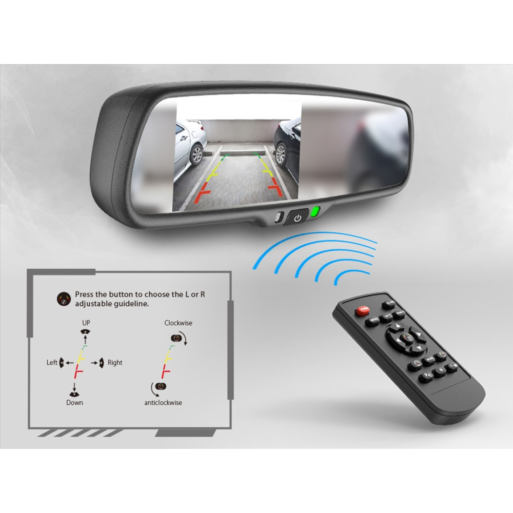 Rückfahrkamera-/Monitor-Kit Mercedes/Renault