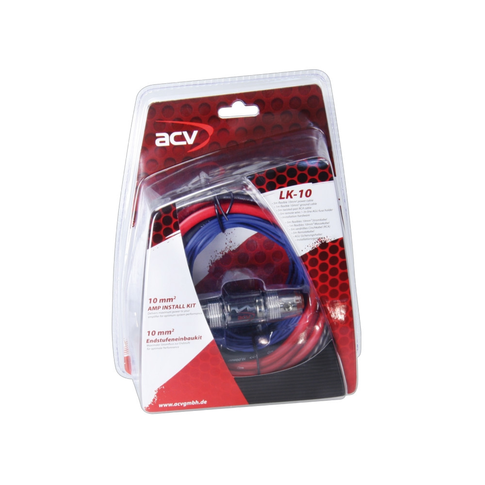 ACV LK-10, 10mm2 CCA-Kabelkit