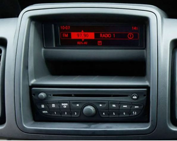 Montagerahmen Nissan/Opel/Renault 2-DIN