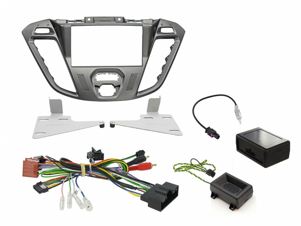 Einbauset Ford Transit Custom 12-16 Silber