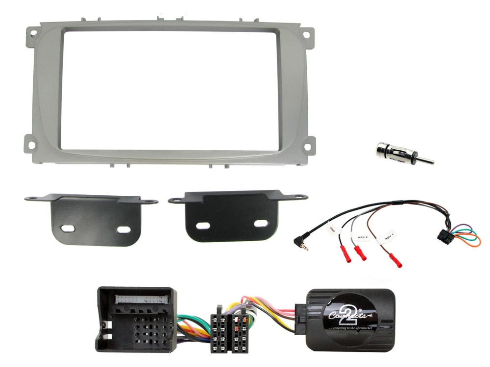 Einbauset Ford Focus/Mondeo 2007> Silber