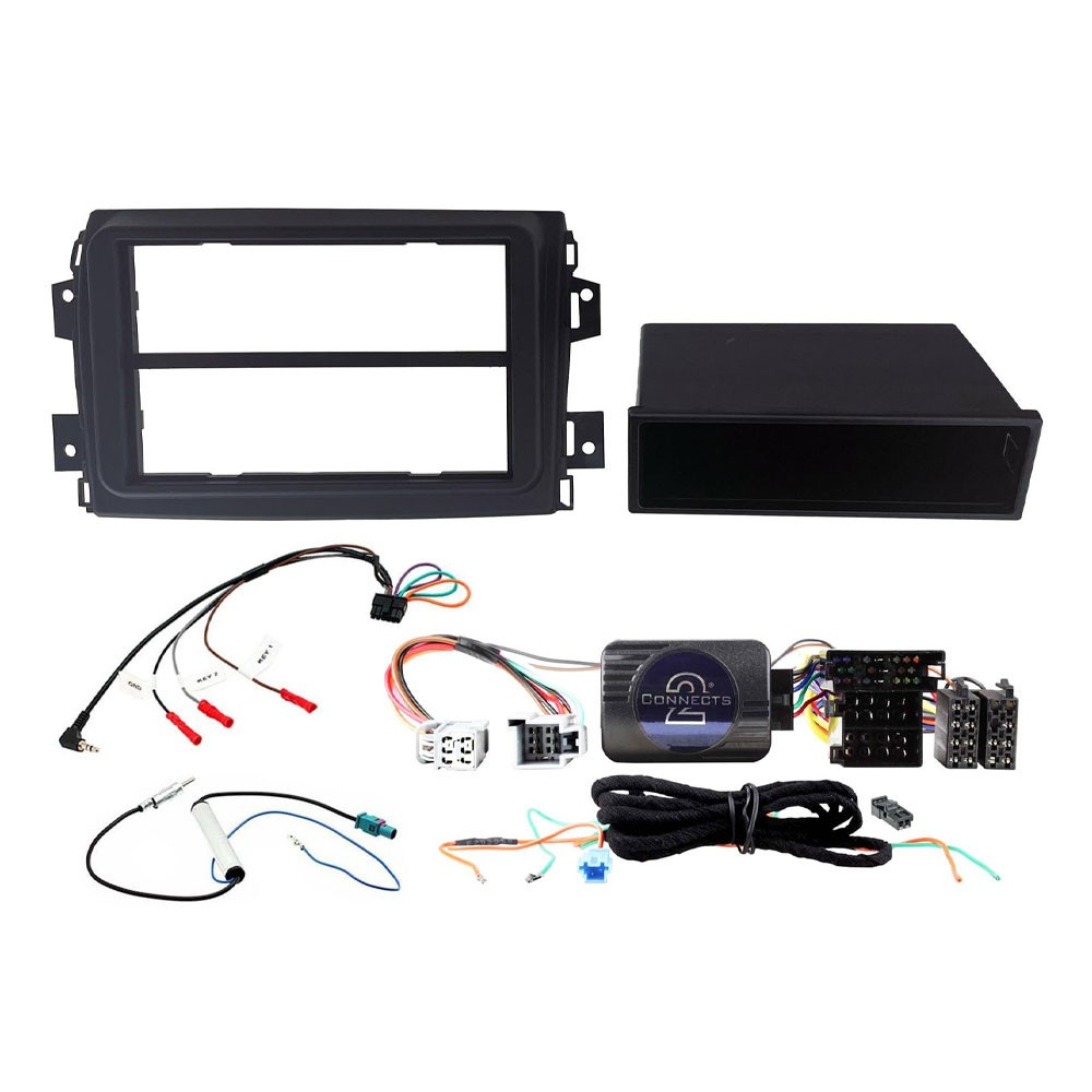 Installationskit 1-/2-DIN Fiat Ducato 8-Serie 2021-2025