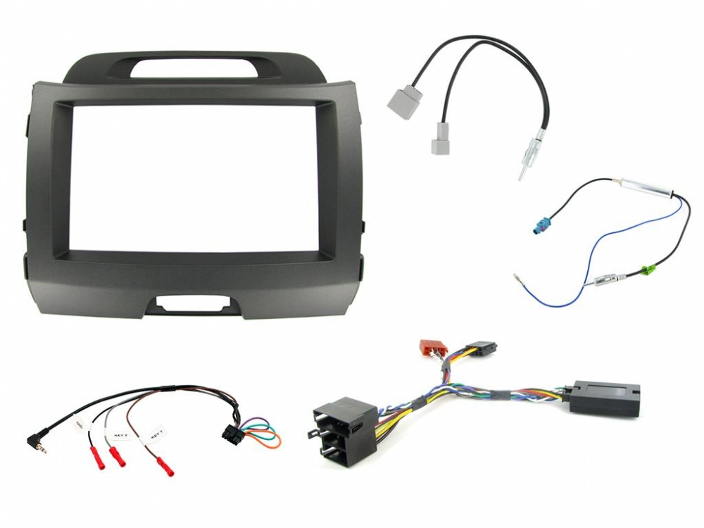 Einbauset Kia Sportage 2010-2015 mit aktivem System