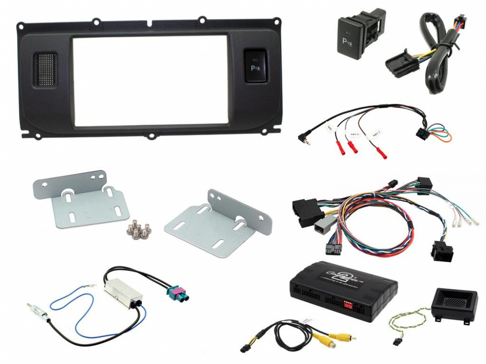 Einbauset Landrover Evoque 11-13, 5-Zoll-Display