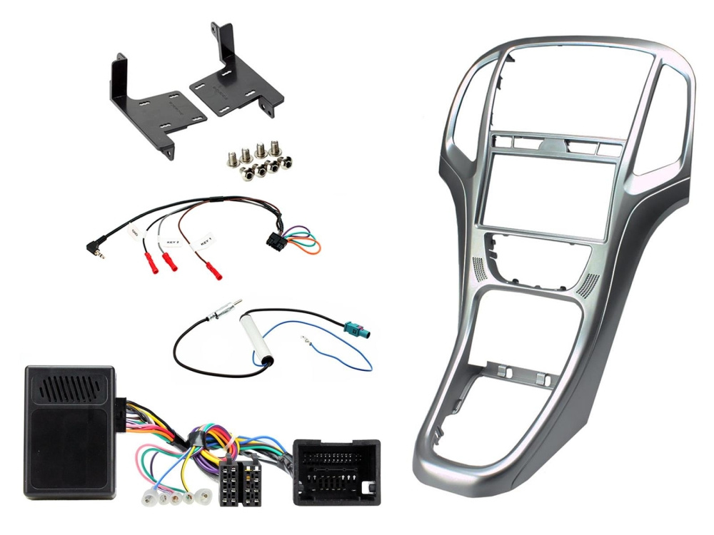Einbaukit Opel Astra 2010> Titangrau