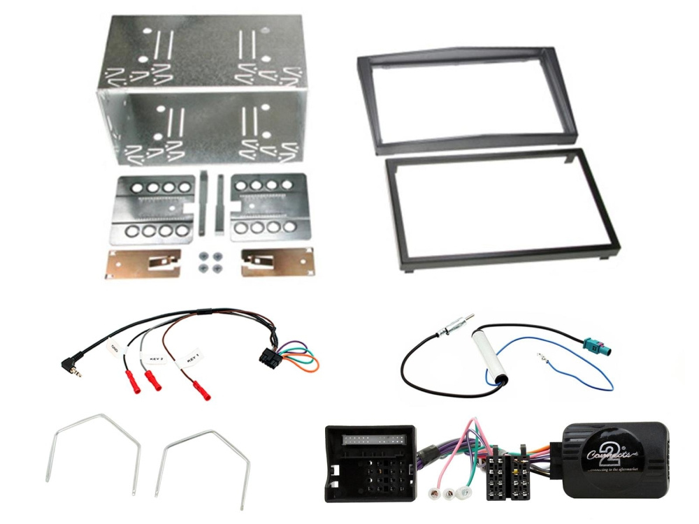 Einbausatz Opel Antara/Astra/Corsa 04-10, Silber
