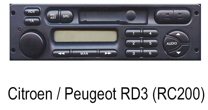 Lenkradsteuerungs-Kabelsatz Peugeot 206/307/406/607/807/Partner