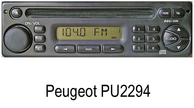 Lenkradsteuerungs-Kabelsatz Peugeot 206/307/406/607/807/Partner