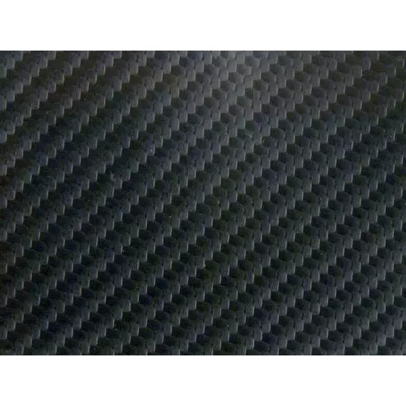 Schwarze Carbonfaser-Vinylfolie, 1,37 m breit, 2,29 m Rolle