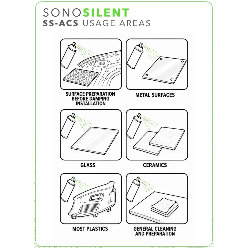 SONO Silent SS-ACS Isopropanol-Reinigung, 500 ml