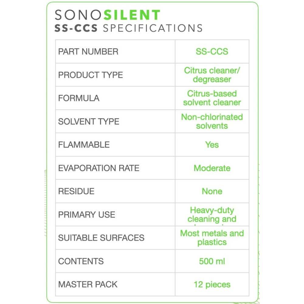 SONO Silent SS-CCS Zitrusreiniger, 500 ml