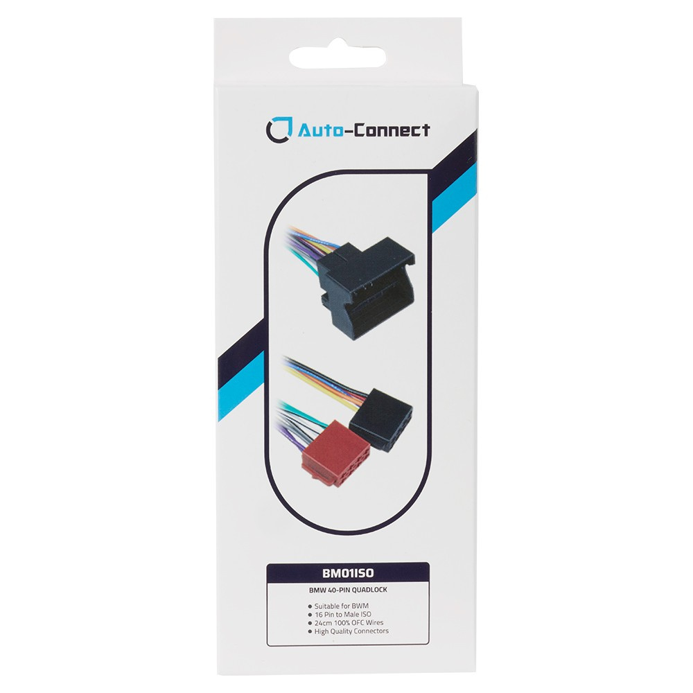 Auto-Connect BM01ISO, ISO-Kabelsatz 40-polig Quadlock