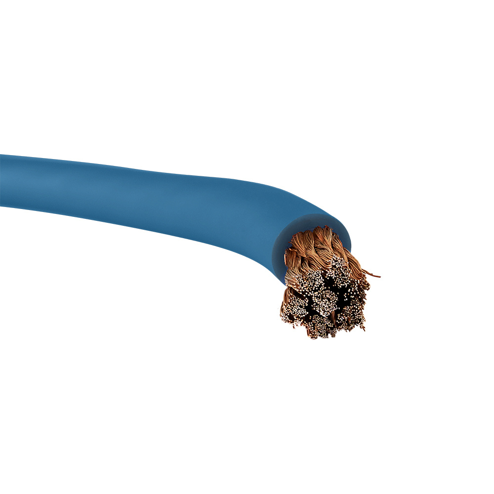 Auto-Connect 6 Meter Stromkabel CCA 10mm², blau