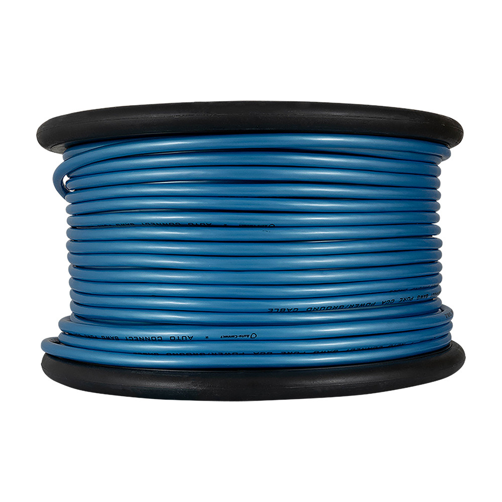 Auto-Connect CCA-Stromkabel 10mm², blau