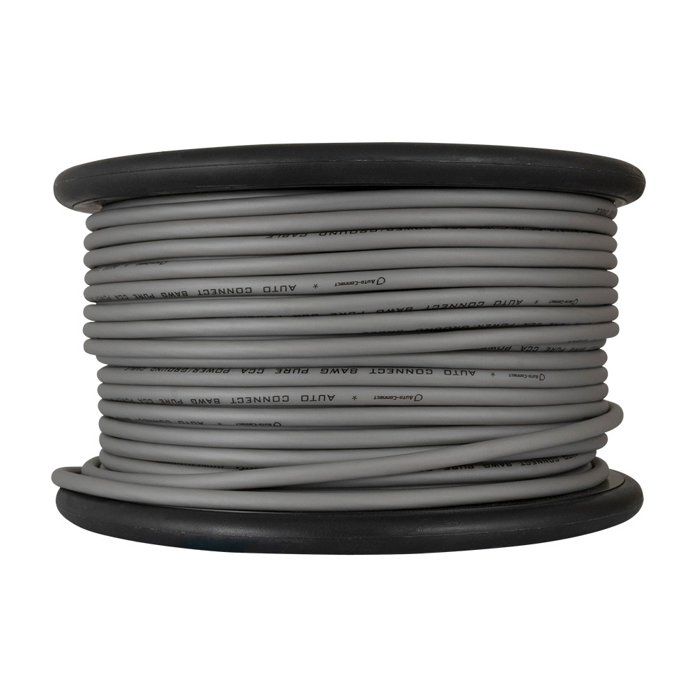 Auto-Connect CCA-Stromkabel 10mm², grau