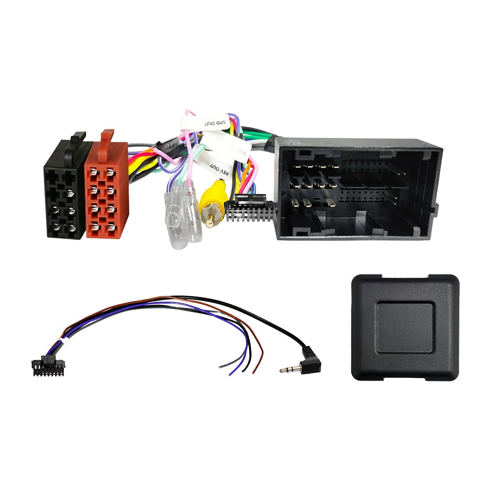 Auto-Connect Einbauset für 9/10.1-Zoll-Autoradio, Fiat 500L 2012-2022