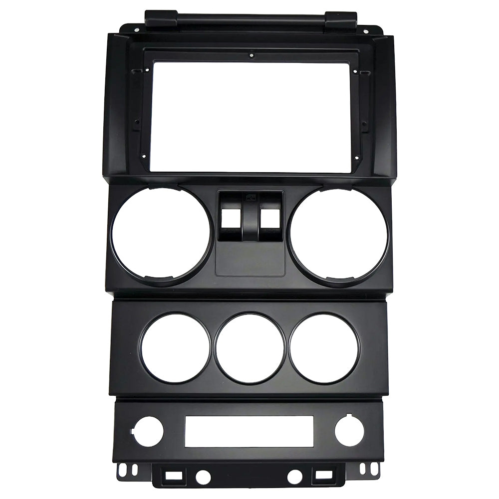 Auto-Connect Einbauset für 9-Zoll-Autoradio, Jeep Wrangler 2-Türer 2007-2010