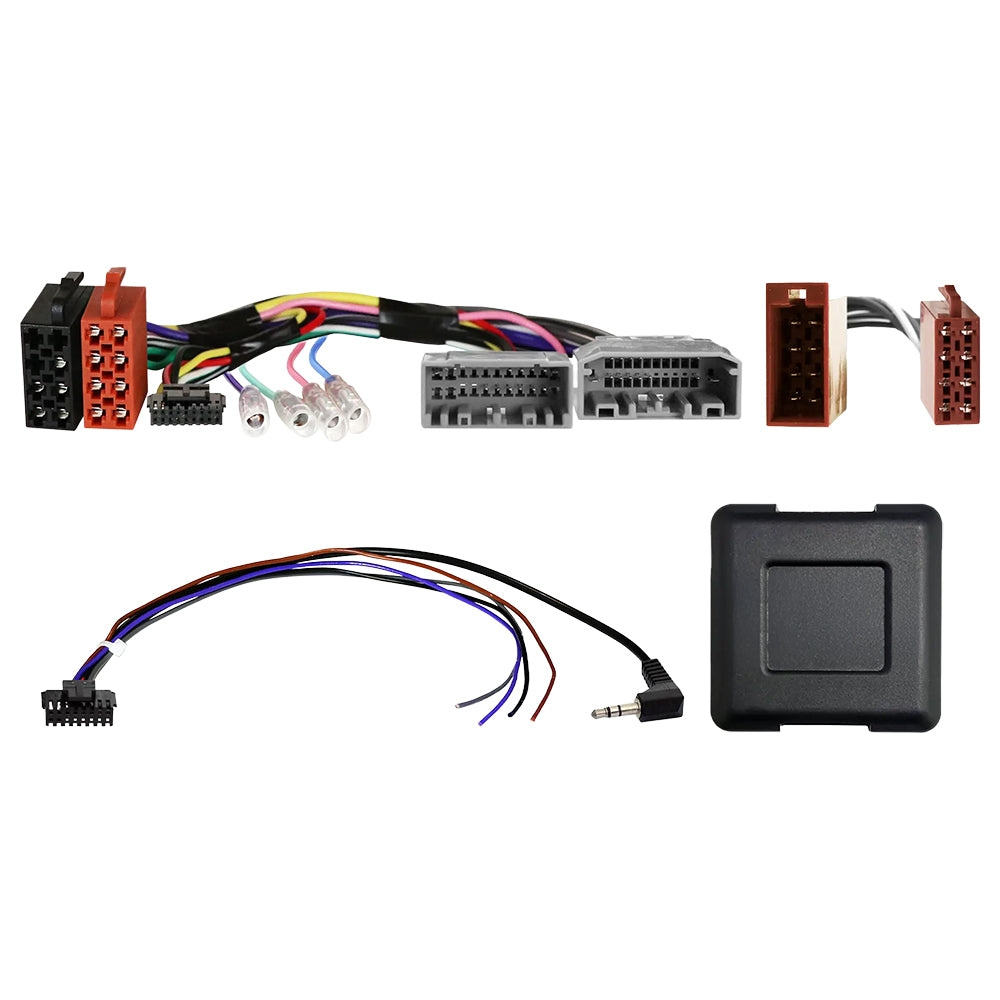 Auto-Connect Einbauset für 9-Zoll-Autoradio, Jeep Wrangler 2-Türer 2007-2010