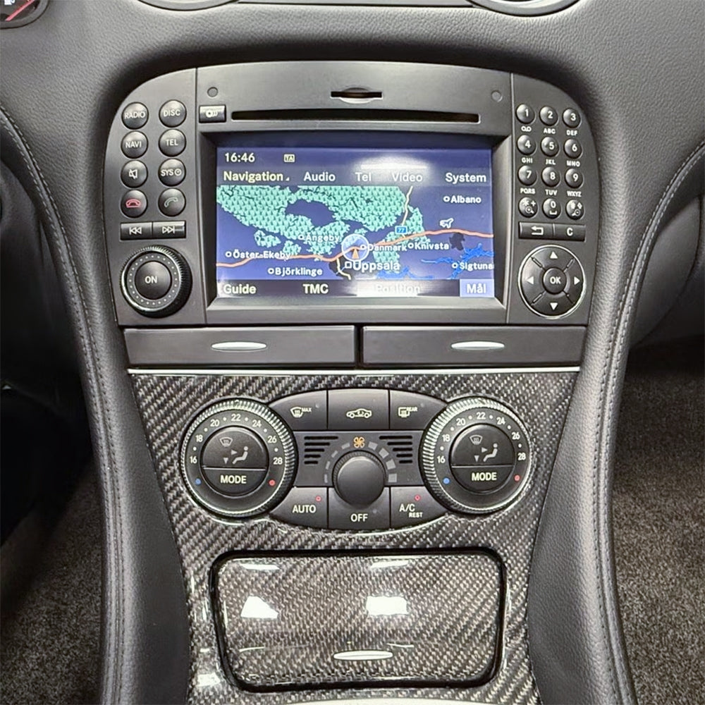 Auto-Connect Einbauset für 9-Zoll-Autoradio, Mercedes SL R230 2006-2012