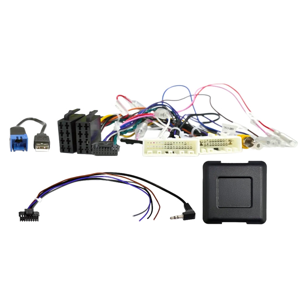 Auto-Connect Einbauset für 9/10.1-Zoll-Autoradio, Nissan Navara D23 2015-2021