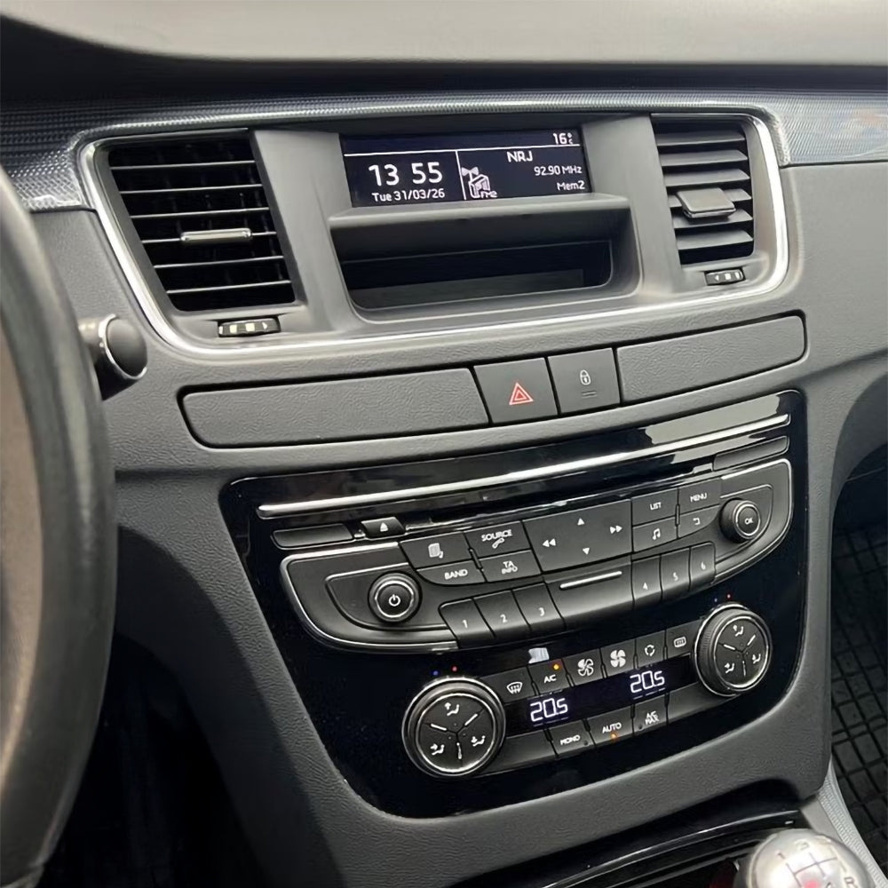 Auto-Connect Einbauset für 9-Zoll-Autoradio, Peugeot 508 2010-2018