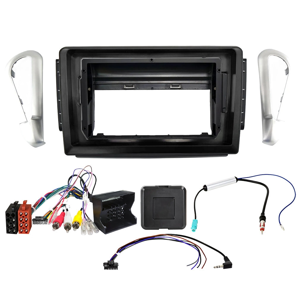 Auto-Connect Einbauset für 9/10.1-Zoll-Autoradio, Peugeot 2008 2013-2020