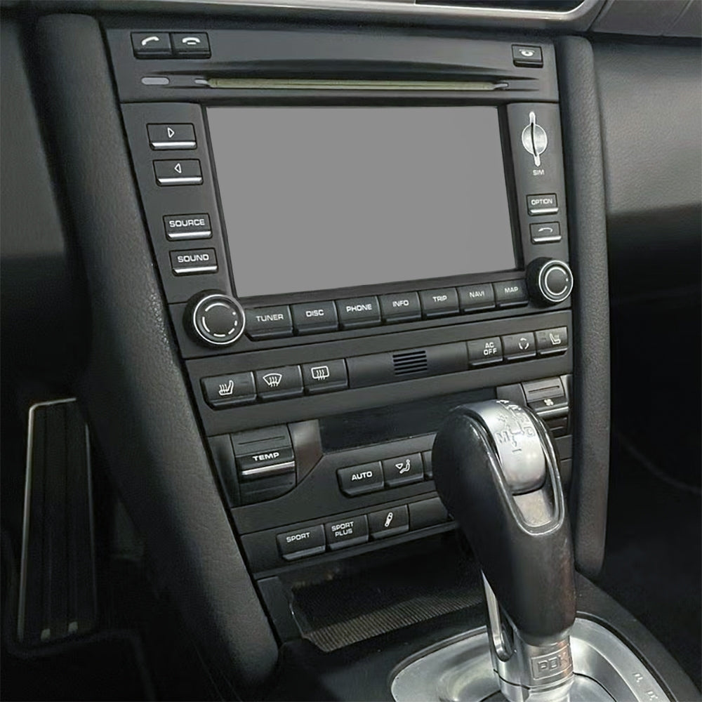 Auto-Connect Einbauset für 9-Zoll-Autoradio, Porsche Boxster/Cayman 987 2005-2009