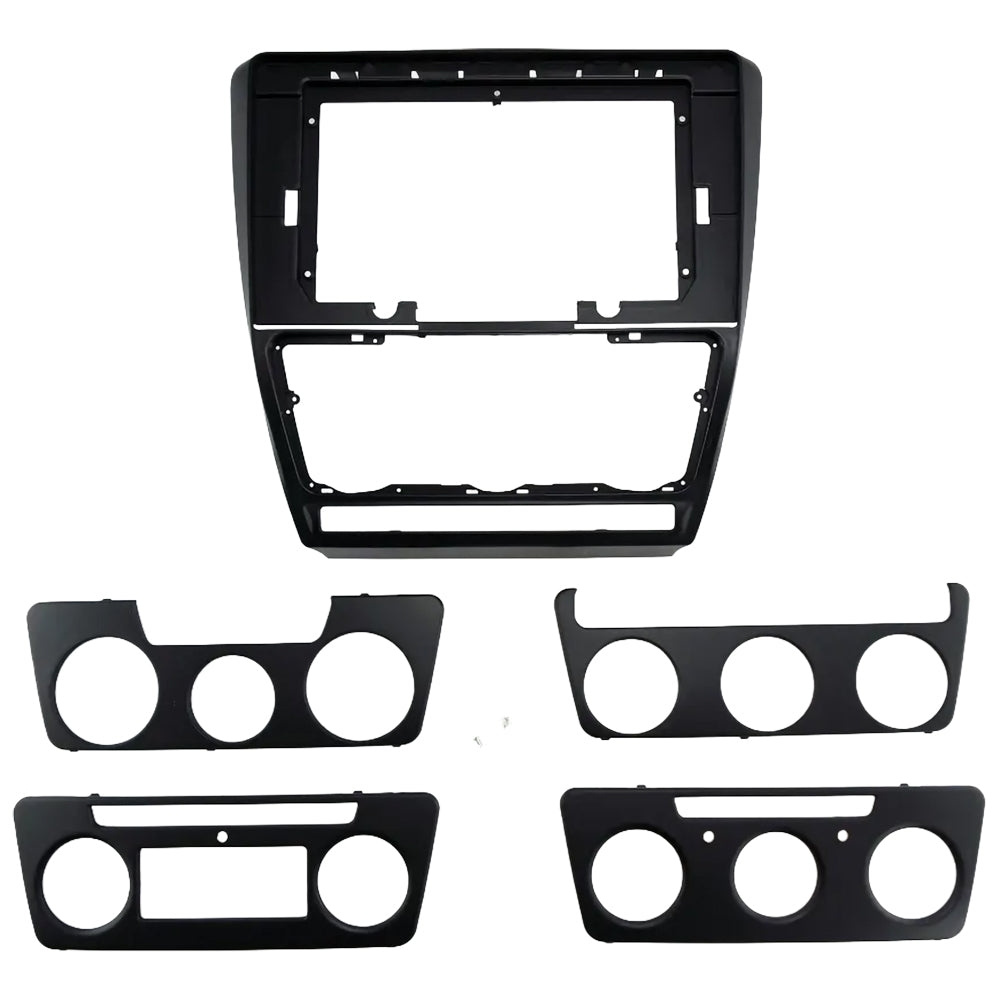 Auto-Connect Einbauset für 9/10.1-Zoll-Autoradio, Skoda Octavia 1Z 2004-2013