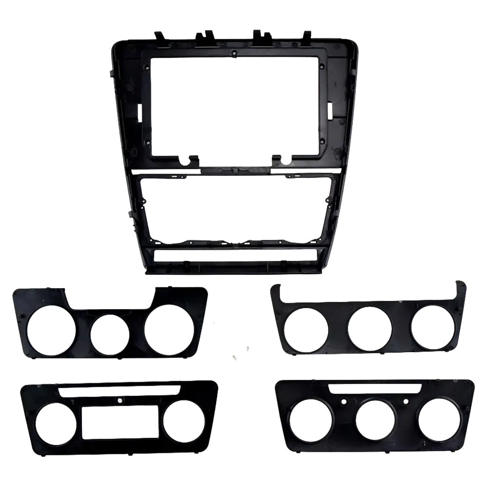 Auto-Connect Einbauset für 9/10.1-Zoll-Autoradio, Skoda Octavia 1Z 2004-2013