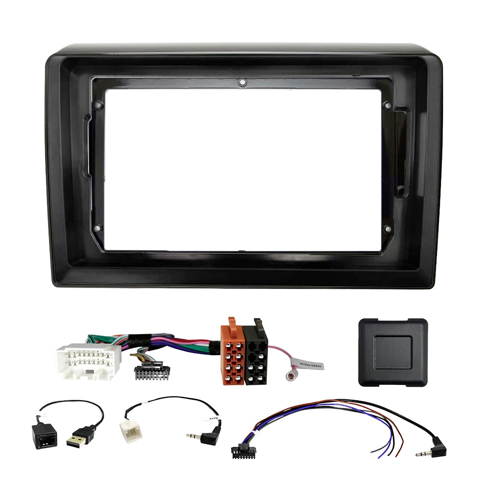 Auto-Connect Einbauset für 9/10.1-Zoll-Autoradio, Suzuki Swift 2017-2024, Klavierlack schwarz