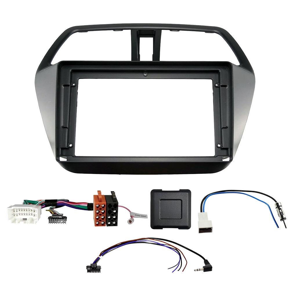 Auto-Connect Einbauset für 9-Zoll-Autoradio, Suzuki SX4 und S-Cross