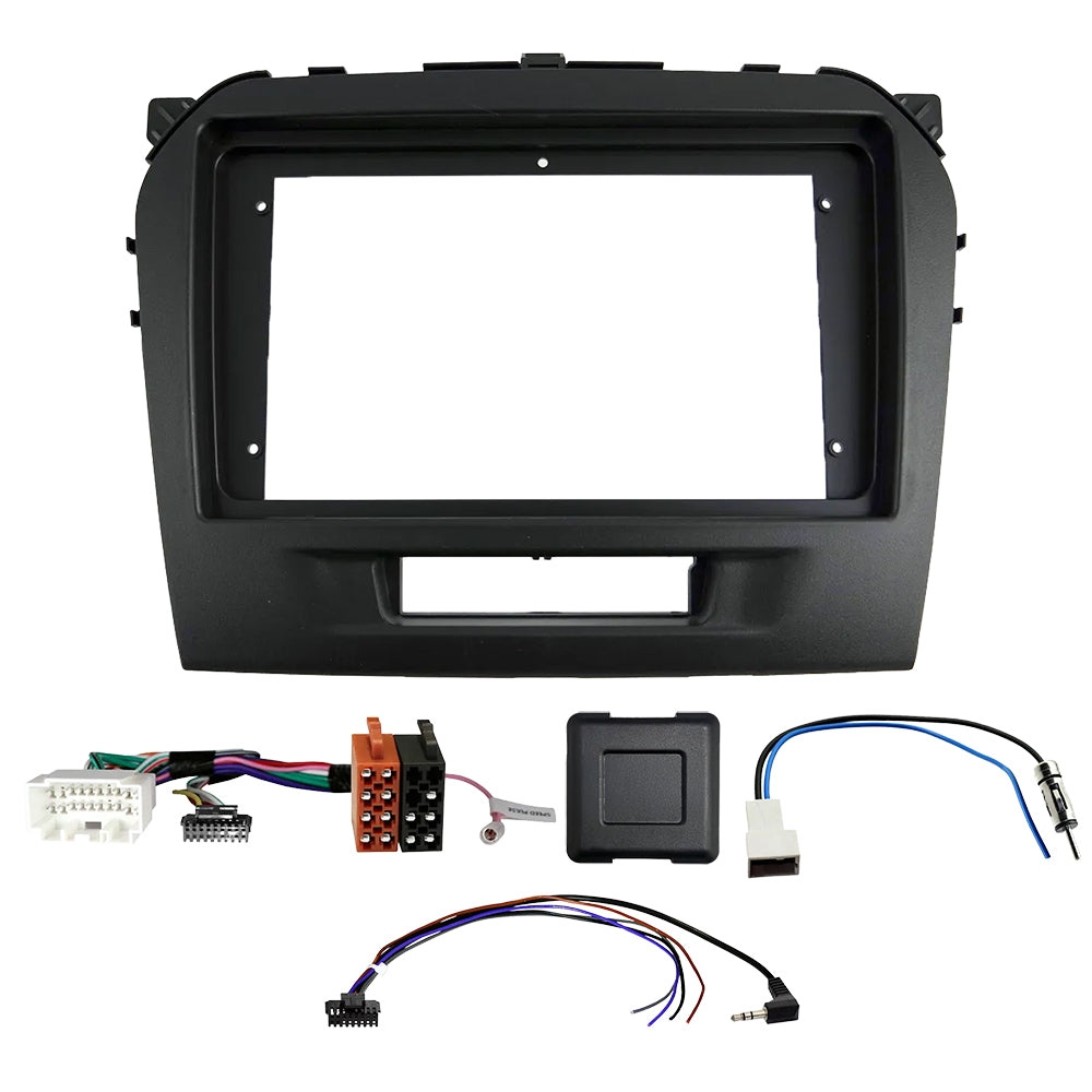 Auto-Connect Einbauset für 9-Zoll-Autoradio, Suzuki Vitara 2015-2024