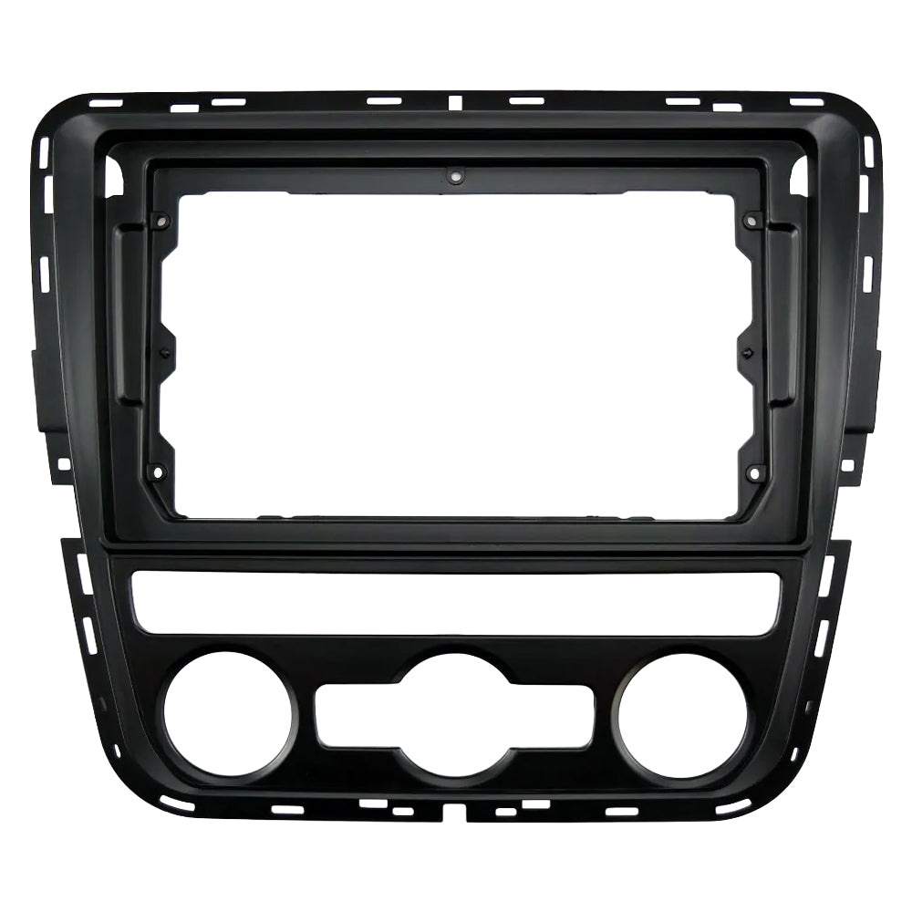 Auto-Connect Einbauset für 9-Zoll-Autoradio, Volkswagen Passat B7 2011-2015, Klimaautomatik