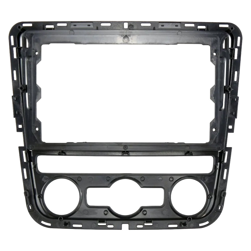 Auto-Connect Einbauset für 9-Zoll-Autoradio, Volkswagen Passat B7 2011-2015, Klimaautomatik