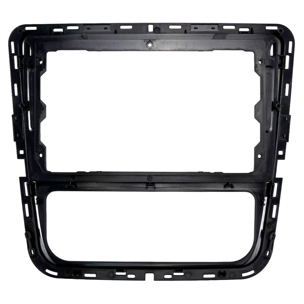 Auto-Connect Einbauset für 9-Zoll-Autoradio, Volkswagen Passat B7 2011-2015, manuelle Klimaanlage