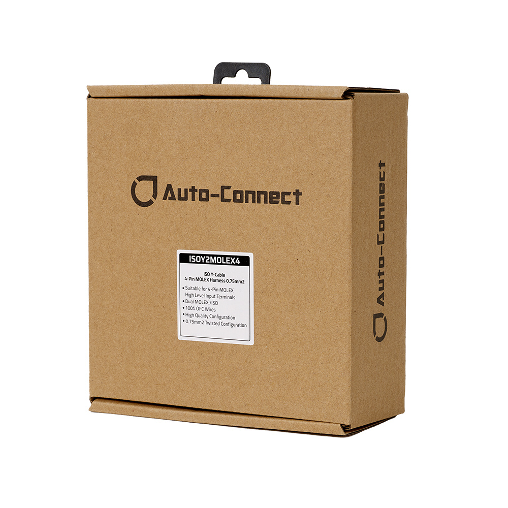 Auto-Connect ISOY2MOLEX4, ISO-ISO zu 2x4-polig Molex