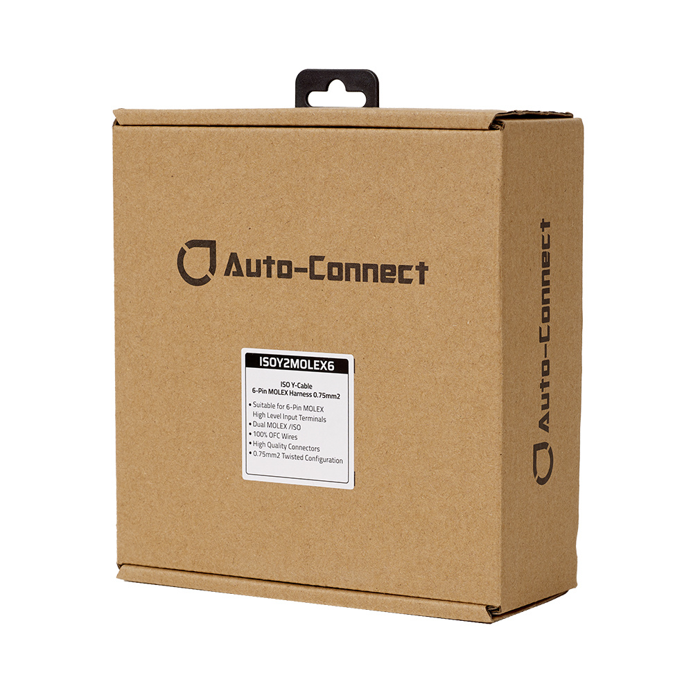 Auto-Connect ISOY2MOLEX6, ISO-ISO zu 2x6-polig Molex