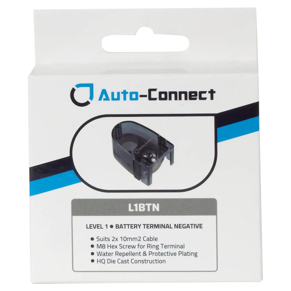 Auto-Connect Batterieklemme M8 minus, 2x10mm²