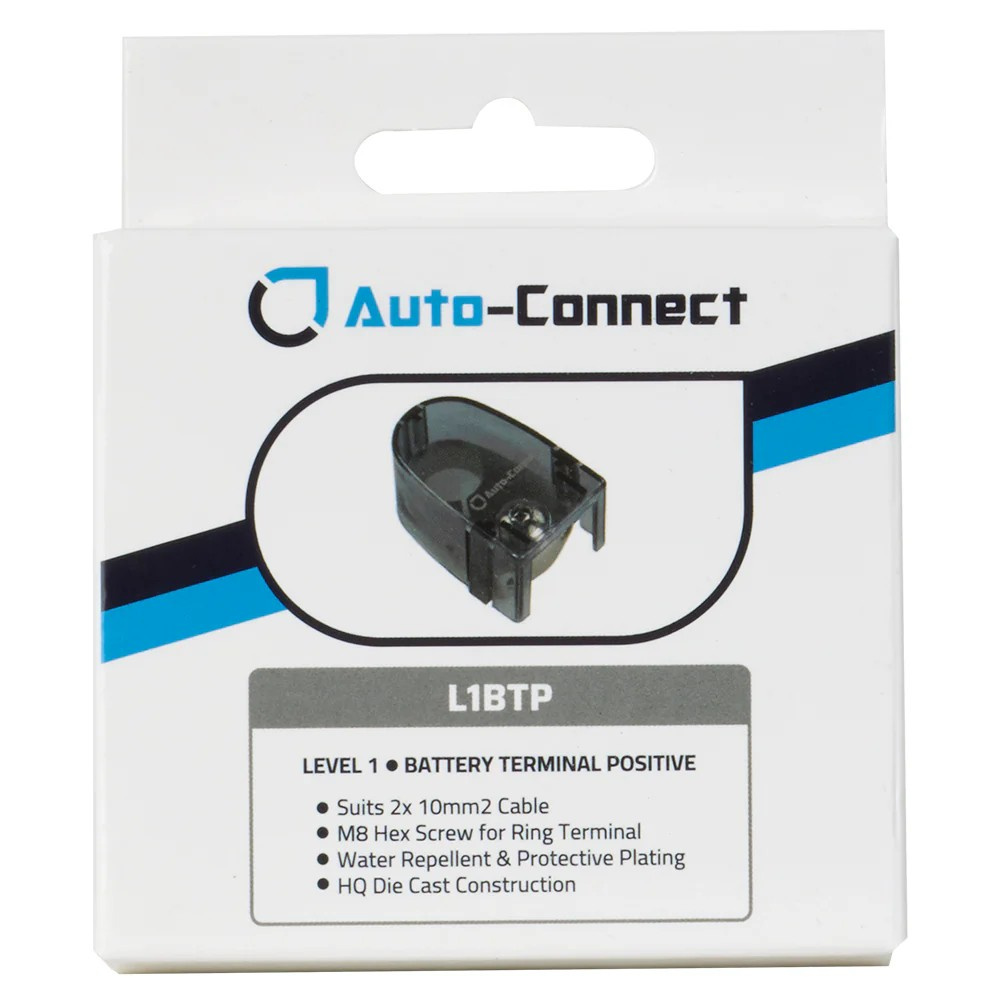 Auto-Connect Batterieklemme M8 plus, 2x10mm²