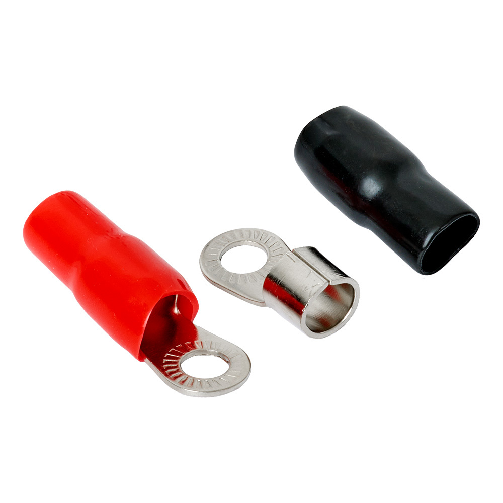 Auto-Connect rote und schwarze Ringkabelschuh M8, 35 mm²