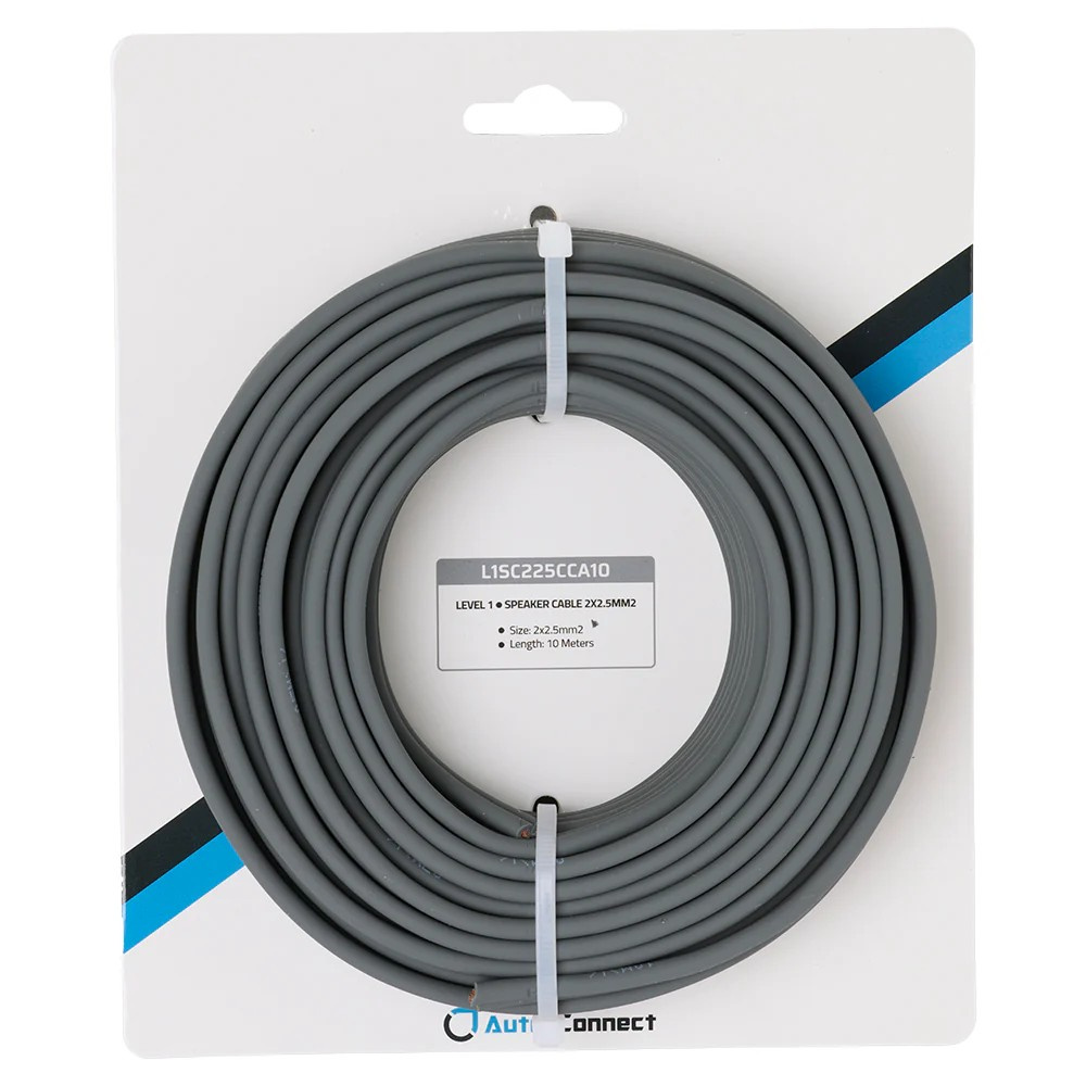 Auto-Connect CCA-Lautsprecherkabel 2x2,5 mm², 10 Meter