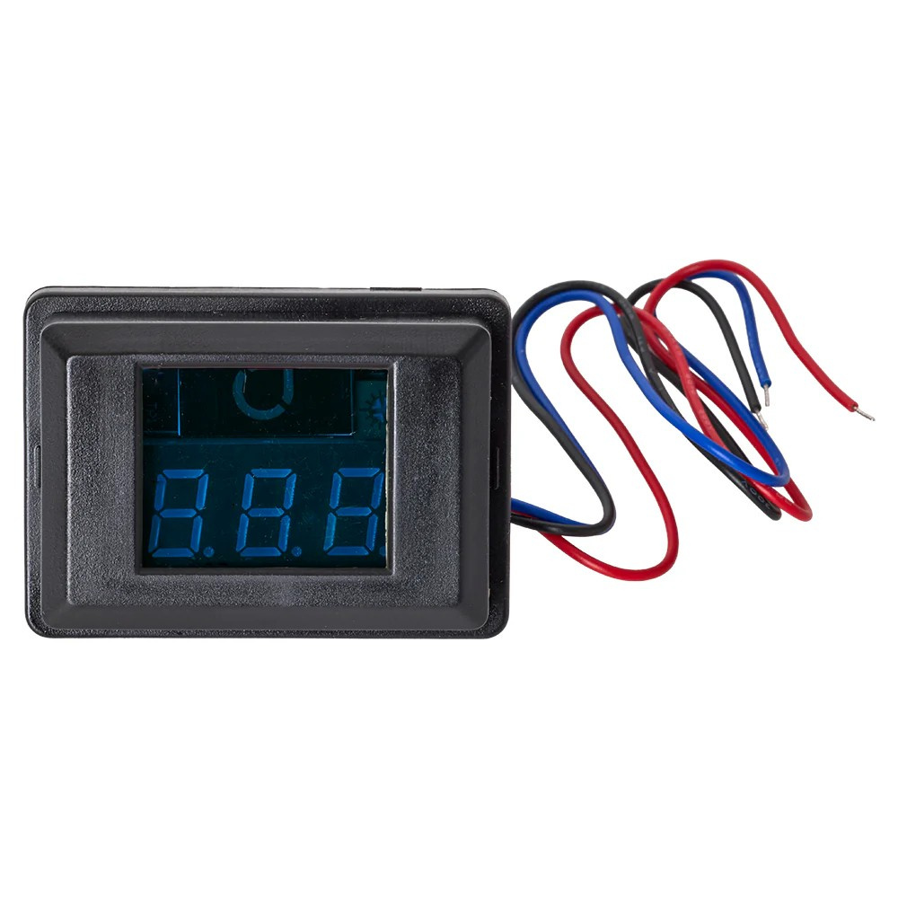 Auto-Connect blaues Voltmeter