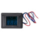 Auto-Connect blaues Voltmeter Auto-Connect blaues Voltmeter
