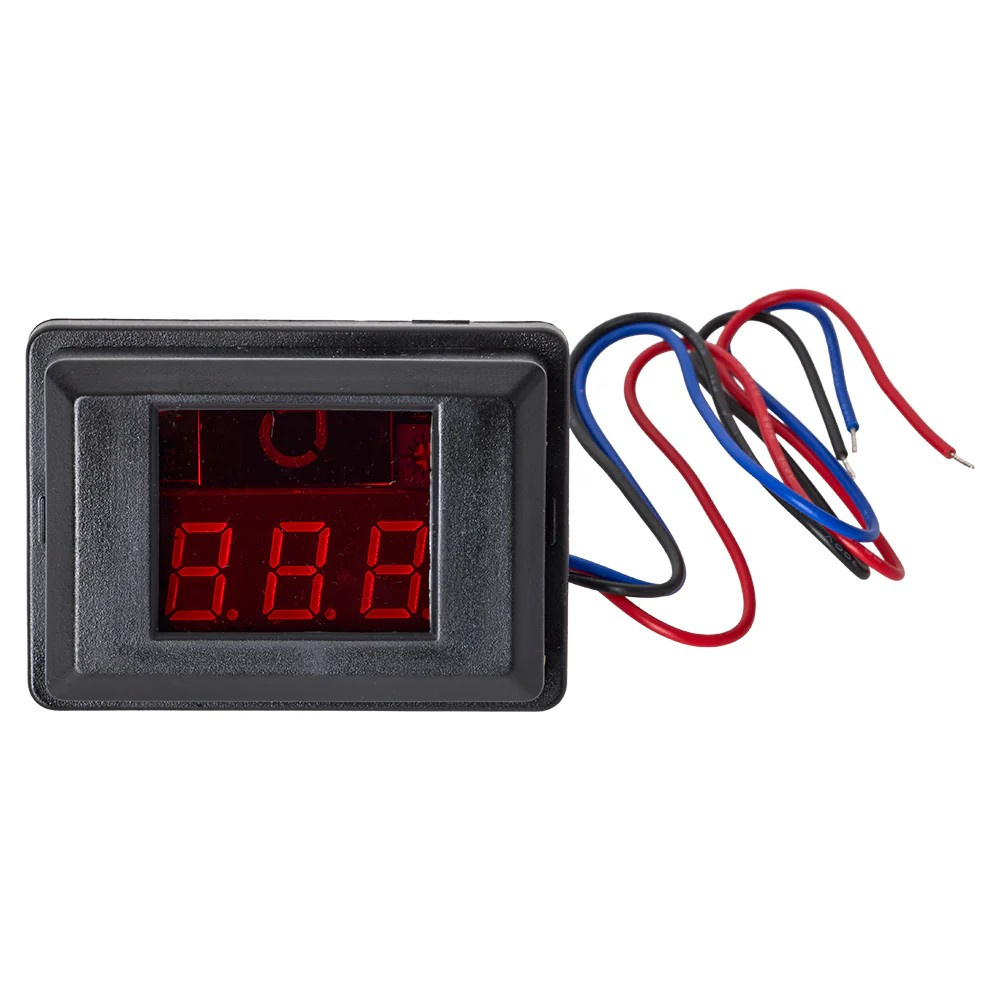 Auto-Connect rotes Voltmeter