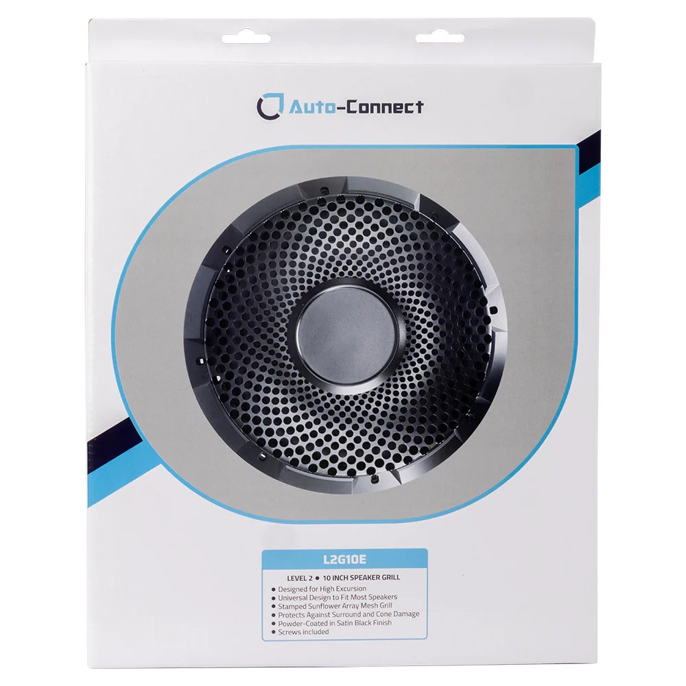 Auto-Connect L2G10E High Excursion Grill, 10-Zoll-Lautsprechergitter