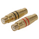 Auto-Connect RCA-Adapter, Buchse-Buchse Auto-Connect RCA-Adapter, Buchse-Buchse