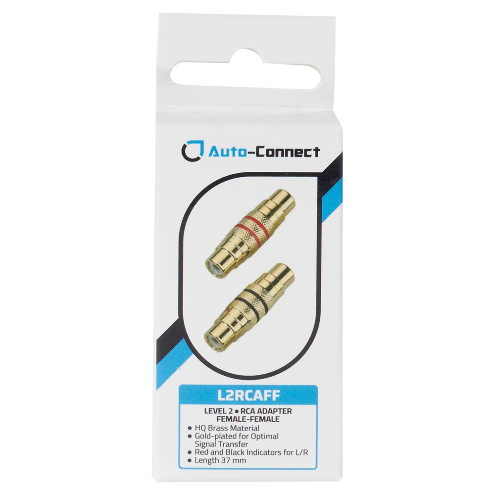 Auto-Connect RCA-Adapter, Buchse-Buchse