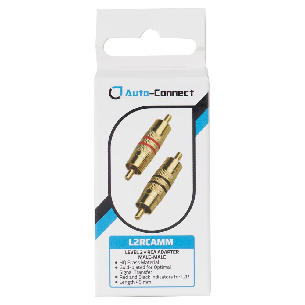 Auto-Connect RCA-Adapter, Stecker-Stecker