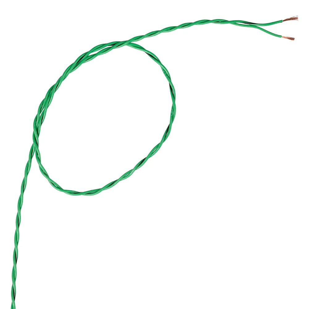 Auto-Connect verdrilltes OFC-Lautsprecherkabel 2x0,5 mm², grün pro Laufmeter